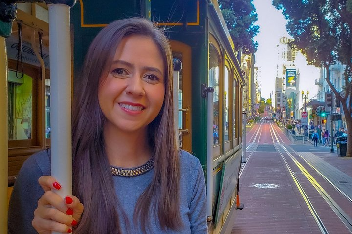 Ismenia on Powell/Hyde Cable Car in Union Square